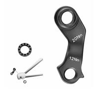 Patte de dérailleur GH-199 - UNION - Noir - Mixte - Adulte - Set de vis inclus