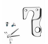 Patte de dérailleur GH-256 avec set de vis inclus - UNION - Gris - Mixte - Adulte