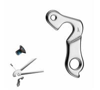 Patte de dérailleur UNION GH-026 avec set de vis inclus - Gris