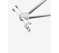 Patte derailleur alu adaptable cadre bergamont (gh-273)