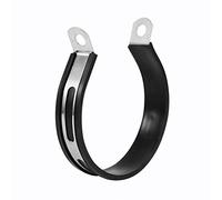 Patte de Fixation Silencieux de Moto,Fydun Support de Fixation de Tuyau de Silencieux d'Échappement Demi-Cercle Universel Moto en Acier Inoxydable