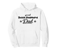 Patte De Papa De Chien Fier De Berger Hollandais Sweat à Capuche
