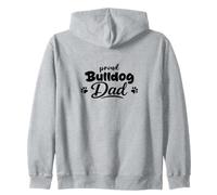 Patte De Papa De Chien Fier De Bouledogue Sweat à Capuche