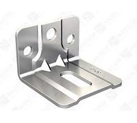 Ferrure de porte à déplacement droit pour porte de 150 kg - Mantion Flot - Patte à visser - Equerre 5043