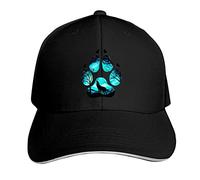 Patte Galaxy Wolf Unisexe Casquette de Baseball Réglable Sport Sandwich Cap Trucker Chapeaux Classique Hip Hop Peaked Chapeau pour Hommes Femmes