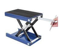 PattenlLevi 500kg Cric à Ciseaux pour Moto Hauteur de Levage 9.3-35 cm, Élévatrice Caoutchouc Antidérapant Tech Cric à Ciseaux pour Motos, Plateforme élévatrice Entretien pour Motos