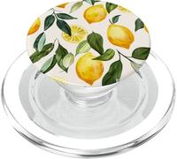 Pattern Art Citron Fruit Vintage PopSockets PopGrip pour MagSafe
