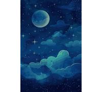 PATTERN COVER DIARY: Midnight Musings | 6 x 9 Inch 200 Smooth & Unique Pages | Express your feelings, thoughts & memories