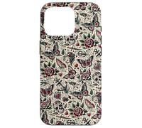 Pattern Designs ASZ - Vintage Tattoo Art Pattern Skulls Coque pour iPhone 16 Pro