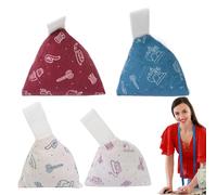 Pattern Weights, Dressmaking Cloth Tools, 4-Piece Heavy Paperweights, Multipurpose Fabric Holders, Sewing Arts Supplies for Drapery, Drawing, Marking, Writing, 2.17x2.17 Inches