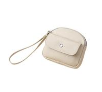 Pattern Women's Mini Wallet - PU Leather Purse with Key Ring, Gris, Taglia Unica