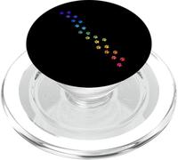 Pattes de Chien Arc-en-Ciel pour Les Amoureux des Chiens et PopSockets PopGrip pour MagSafe