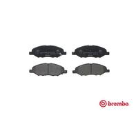 PATTES De Frein Avant BREMBO P56088 NISSAN TIIDA Trois Volumes 1.6 81 KW 2007