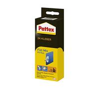 Pattex 1160337 Colle à deux composants "Mix de remplissage" 82,5 g, Noir/jaune