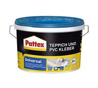 Pattex 1493288 Colle à dispersion "Moquette & PVC - Universel" 4 Kg, Blanc