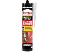 Pattex 1825900 Colle de montage "Super Power" 370 g, Blanc