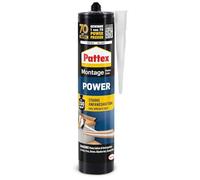 Pattex 1829524 Colle de montage "Power" 370 g, Blanc