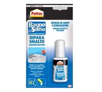 Pattex Produit d'étanchéité Bagno Sano 1864536 – silicone acétique, vernis réparateur 50 g blanc
