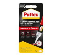 Pattex 1865981 Colle à prise rapide "Classique" liquide 10 g, Noir/rouge