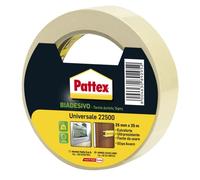 Pattex 22500 Adhésif double face toile, solide, universel, pour de nombreuses utilisations domestiques et bricolage, 25mmx25m