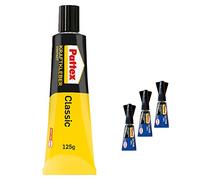 Pattex 9HPCL4CP1X Colle puissante Classic ultra forte pour une grande résistance universelle Kit économique avec 1 x 125 et 3 x 1 g de colle instantanée Pattex Ultra Gel