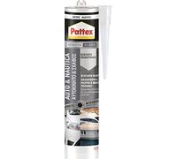 Pattex Adhésif d'étanchéité pour voiture et nautique, multifonctionnel pour applications en champ nautique, résistant aux vibrations, très élastique, convient pour sceller les vitres de voiture,