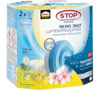 Pattex AERO 360° Wildblumenwiese Tabs Nachfüllpack, réduisent l'humidité et les mauvaises odeurs, recharges pour le déshumidificateur AERO 360°, pack de 2 (2x450g)
