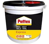 Pattex Colle Bois Express – vinylique à séchage rapide, blanche – Seau 5 kg