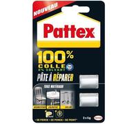 Pattex colle 100% pâte à réparer 2x5g