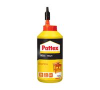 Pattex | Colle à Bois Express Transparente - Séchage Rapide en Biberon de 750g - Vinylique pour Montage, Assemblage, Placage ou Contrecollage