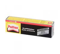 Pattex Kraftkleber Transparent, 50 g de colle super forte pour une utilisation universelle dans les locaux, très résistante à la chaleur, colle rapidement