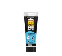 Pattex Colle Fixation Ni Clou Ni Vis Multi Matériaux (tube 334 g) - Colle multi-usages ultra forte
