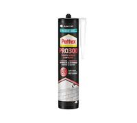 Pattex Colle fixation PRO300 – mastic polymère haute résistance, intérieur/extérieur, blanc 410 g