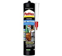 Pattex Colle de fixation tous matériaux transparente polymère intérieur/extérieur Cartouche 290 g