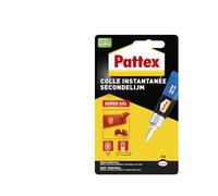 Pattex Colle forte instantanée formule gel- tube de 3gr, Transparente