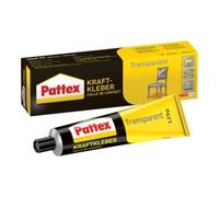 Pattex Colle forte transparent -40degr.C jusqu'à +70 degr.C 125 g tube PATTEX Quantité:12