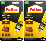 PATTEX Colle Spécialités Matériaux Cuir Tube 30g (Lot de 2)