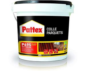 Pattex Colle tous Parquets, Pattex P695 , colle polymère pour parquets massifs et contrecollés, Séchage Rapide, Seau de 7 Kg