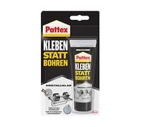 Pattex Coller sans percer, 90 g de colle de montage pour des collages clairs comme du cristal, colle universelle pour tous les matériaux pour l'intérieur & l'extérieur