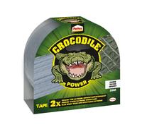 Pattex Crocodile PCTS2 Power Ruban adhésif Argenté