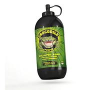 Pattex Crocodile Power Colle vinylique pour bois, fort adhésif pour bois, colle pour bois extérieur et intérieur*, colle transparente avec finition naturelle, résistante à l'eau, 1 x 225 g