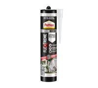 Pattex Flextreme Universal Sella & Colle blanche (280 ml) polymère adhésif multi-usages élastique avec technologie Flextec, scellant de joint multi-matériaux extra fort pour bricolage et bricolage