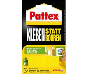 Pattex Kleben statt Bohren Strips détachables double face, PXMS1