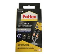 Pattex Colle 2 composants Kraft-Mix Extrêmement Rapide résine époxy Haute résistance 2x12 g