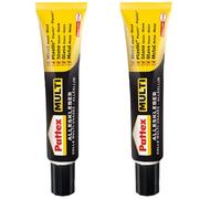 Henkel- Pattex Multi Colle Universelle 2 x 20 g en Tube incassable, sans solvant, Extra-résistant, Rapide et Propre, ne Goutte Pas, Puissant, 9H PAKM1X, Multicolor, Taille Unique