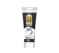 Pattex Ni Clou Ni Vis Crystal Multi-Matériaux (tube de 208 g) - Colle de fixation extra forte pour intérieur et extérieur - Mastic transparent adhérence multi-matériaux