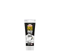 Pattex Ni Clou Ni Vis Fix Crystal (tube de 90g), colle de fixation de haute qualité, mastic transparent multi-supports, colle forte multi-usages