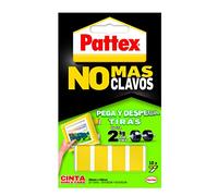 Pattex Nmc Cinta Doble Cara Pega Y Despega Bl 10 tiras precortadas