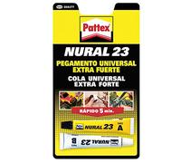 Pattex Nural-23 Transparent – Lot de 2 tubes 22 ml