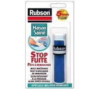 Rubson Pâte à reboucher Stop Fuite - Époxy bi-composante auto-durcissante 64 g